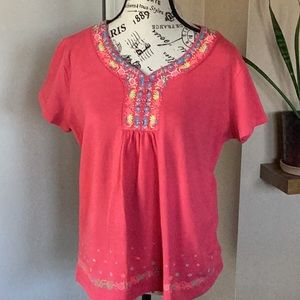 Fun Pink casual top